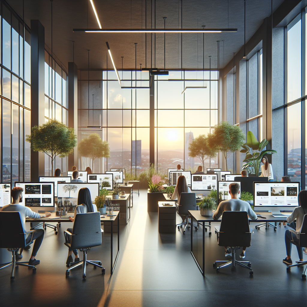 Auf dem Bild ist eine Webdesign Agentur in Stuttgart Feuerbach zu sehen.