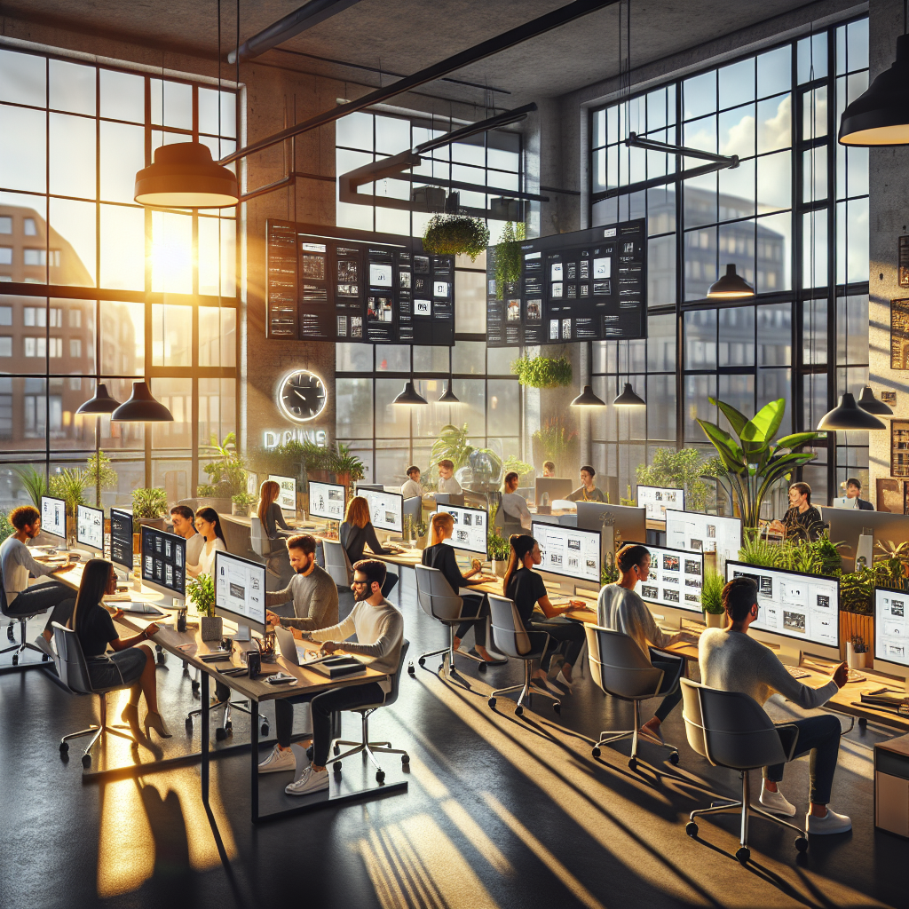 Auf dem Bild ist eine Webdesign Agentur in Berlin Treptow zu sehen.