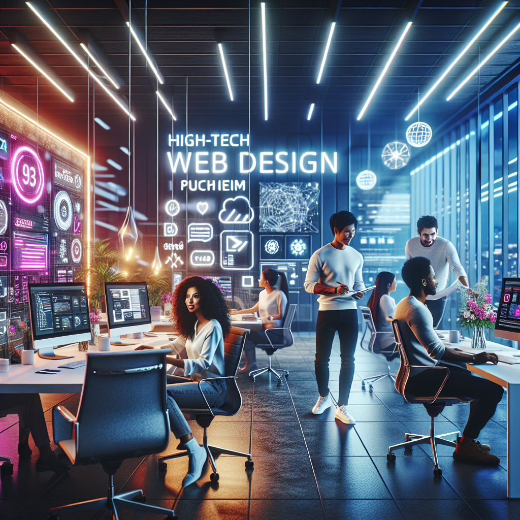 Foto das die Leistungen einer Webdesign Agentur für Puchheim